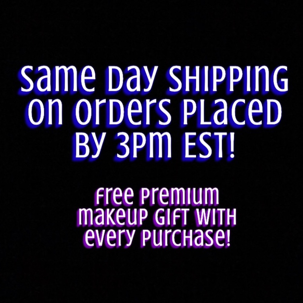 SAME DAY SHIPPING ON ORDERS RECEIVED BY 3PM EST! FREE PREMIUM GIFT WITH PURCHASE